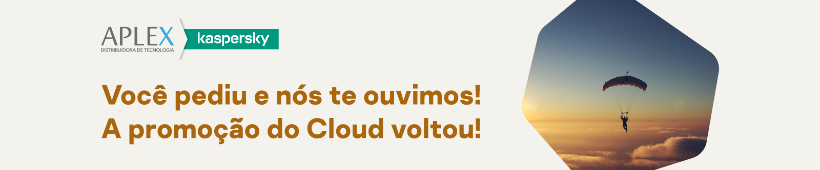 Promoção Kaspersky Cloud