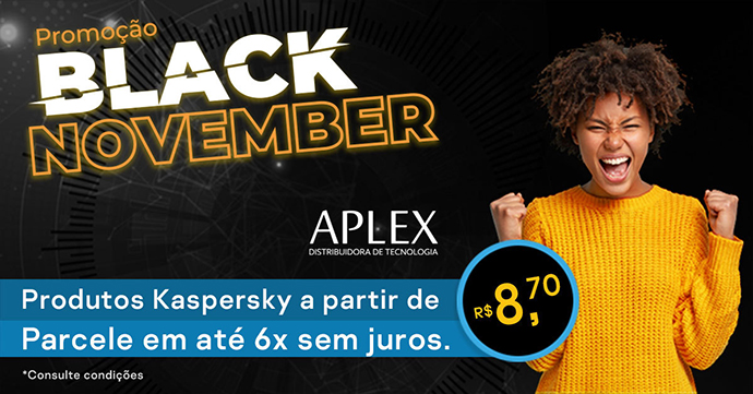 Promoção Black November APLEX